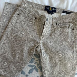 Lucky Brand Women's Patterned Jeans